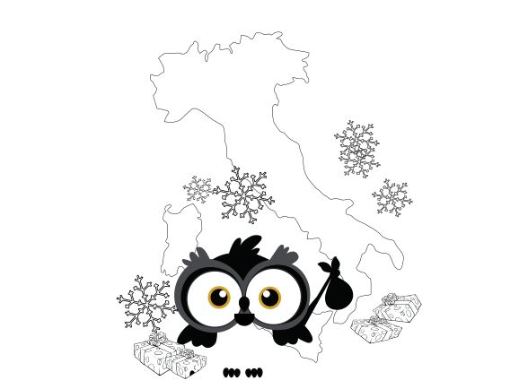 ANYWAYS owl gift ideas Christmas Italy