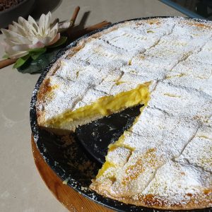 Crostata with lemon cream